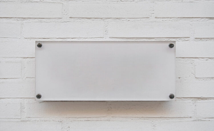 Glossy Frosted or Matte A Quick Guide to Acrylic Sign Finishes